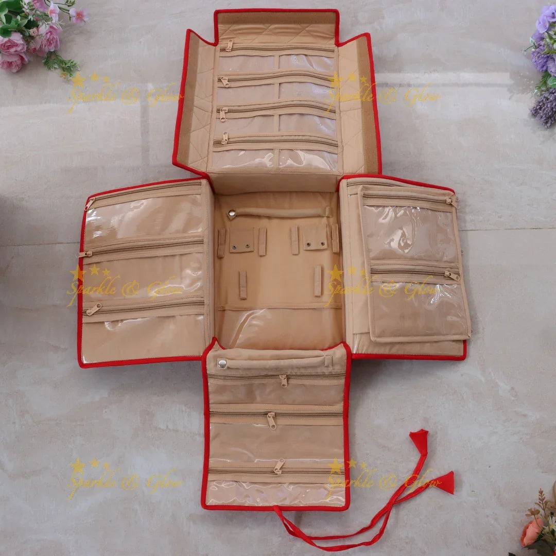 Multicolor Festive Jewellery Organizer - Vibrant Design