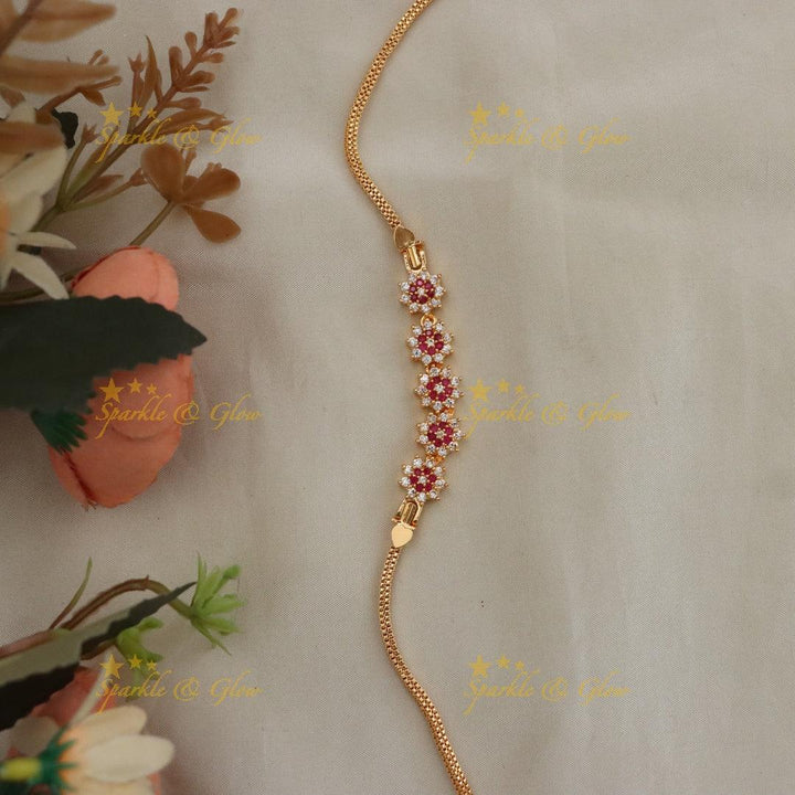 Exquisite Long Mop Chain Necklace - Festive Gold Glam