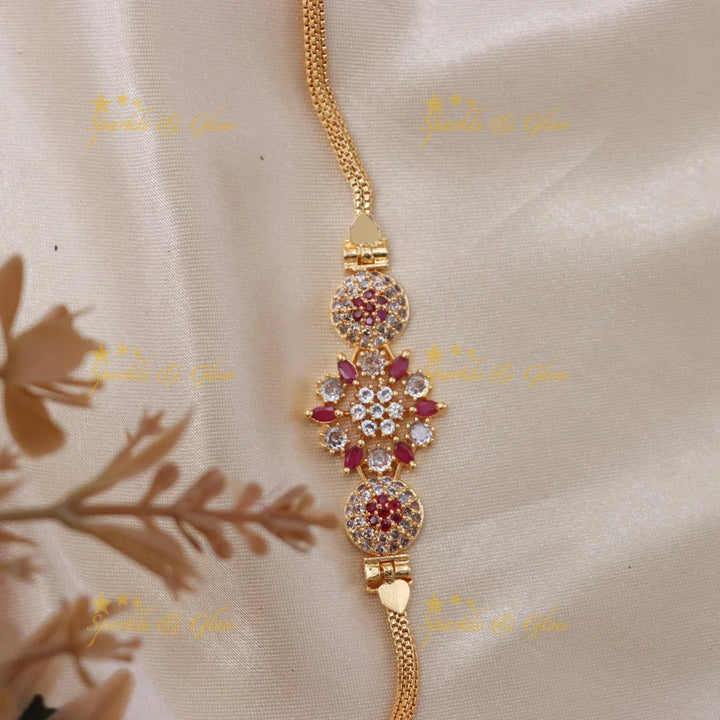 Microgold Mop Chain Necklace - Elegance for Weddings