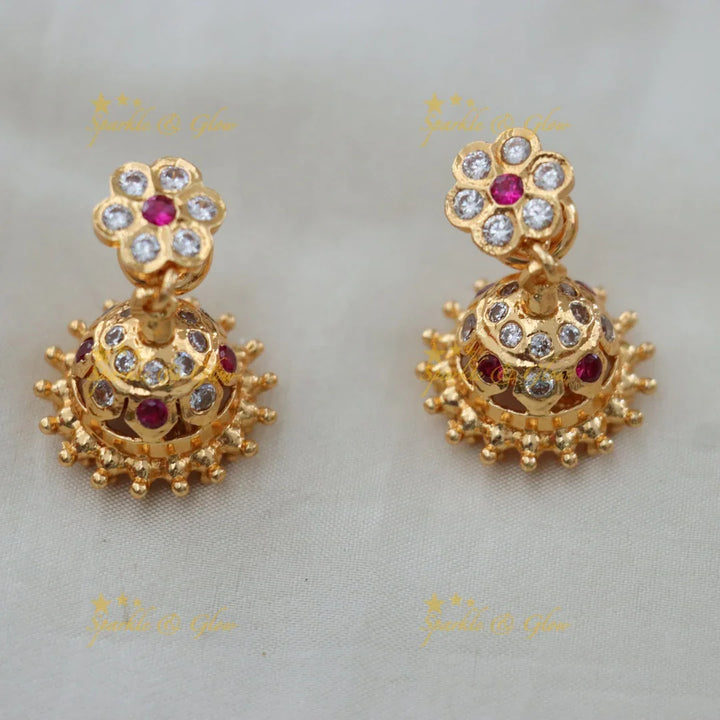Elegant Microgold Necklace with Bridal Touch