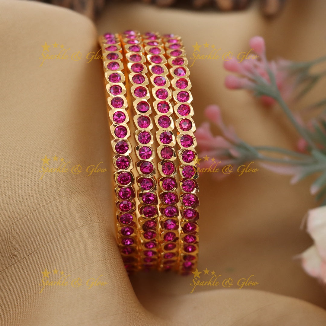 Magnificent Microgold Bangles for Festive Celebrations