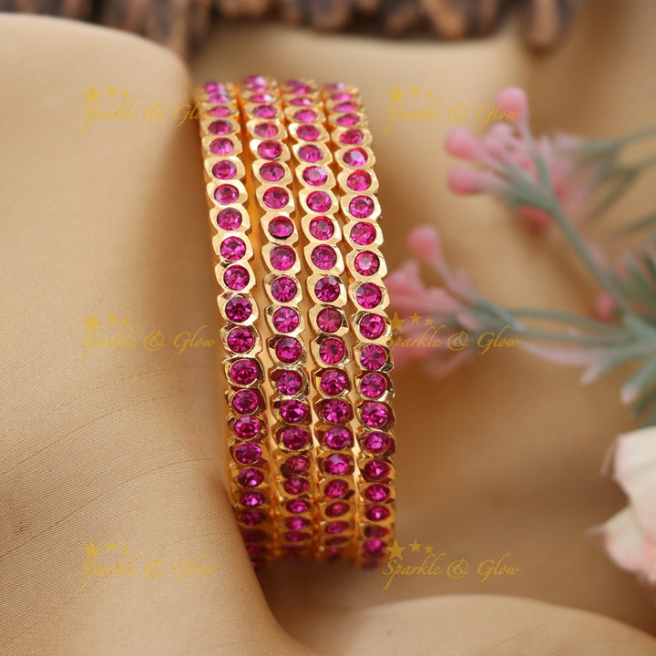Magnificent Microgold Bangles for Festive Celebrations