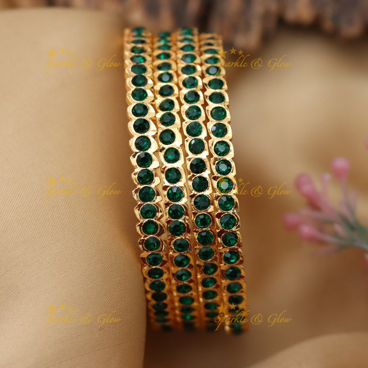 Magnificent Microgold Bangles for Festive Celebrations