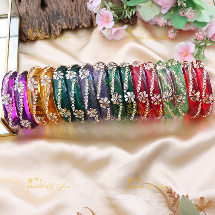 Elegant Festive Glass Bangles for Weddings & Celebrations