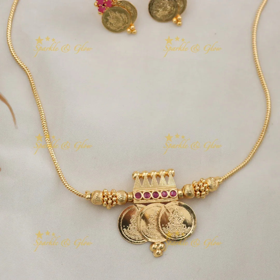 Exquisite Microgold Necklace & Bangle Set for Festive Elegance