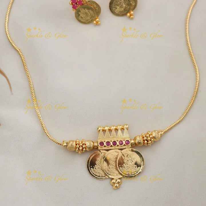 Exquisite Microgold Necklace & Bangle Set for Festive Elegance