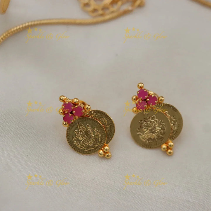 Exquisite Microgold Necklace & Bangle Set for Festive Elegance
