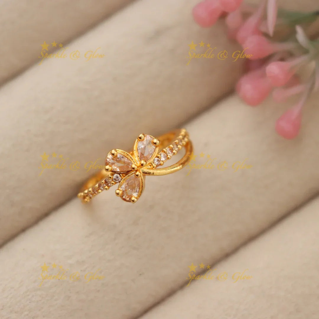 Exquisite Butterfly Gold Ring for Any Occasion