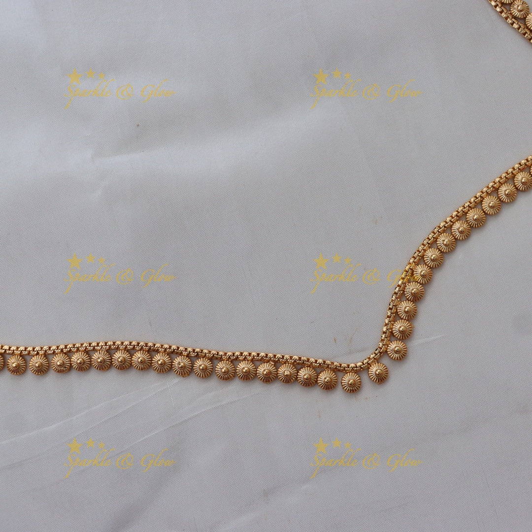 Exquisite Gold Beaded Hip Chain for Festive Elegance