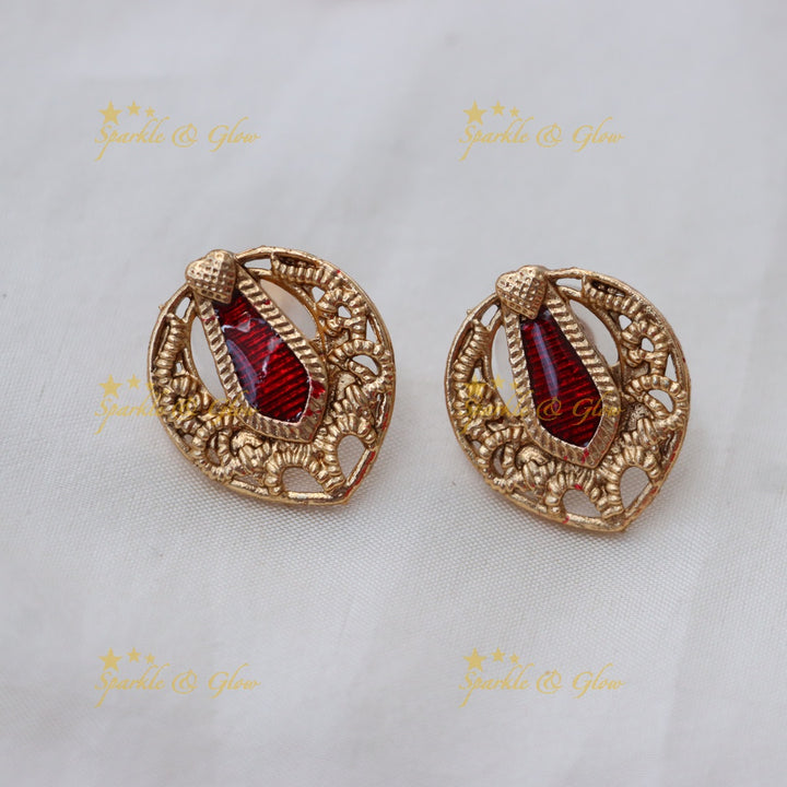 Exquisite Gold Beaded Invisible Necklace Set