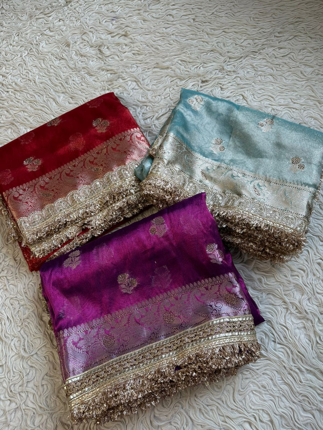 Exquisite Banarasi Maharani Tissue Saree for Celebrations