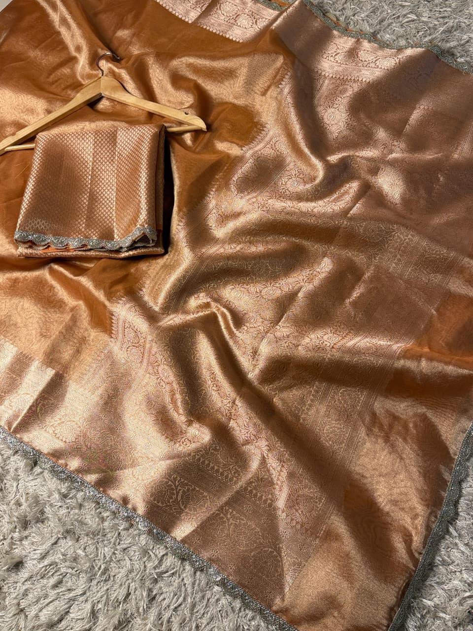 Alia Bhatt Inspired Designer Banarasi Silk Saree | New Arrival