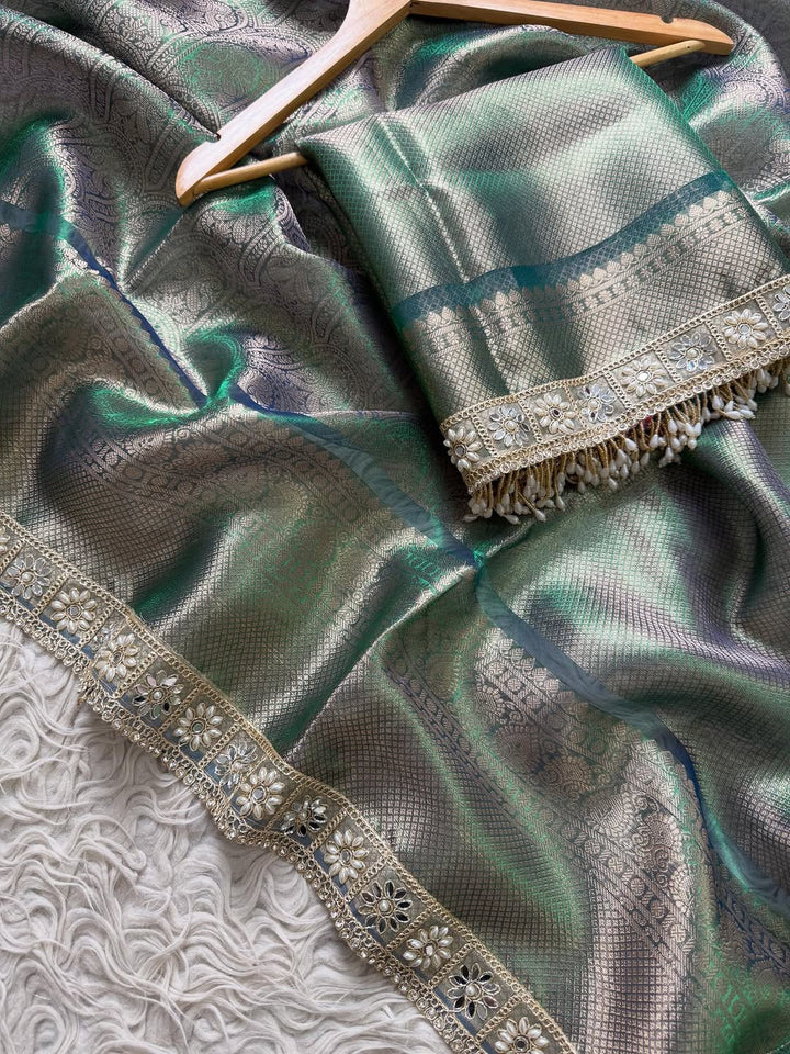 Exquisite Bridal Banarasi Sarees & Jewellery