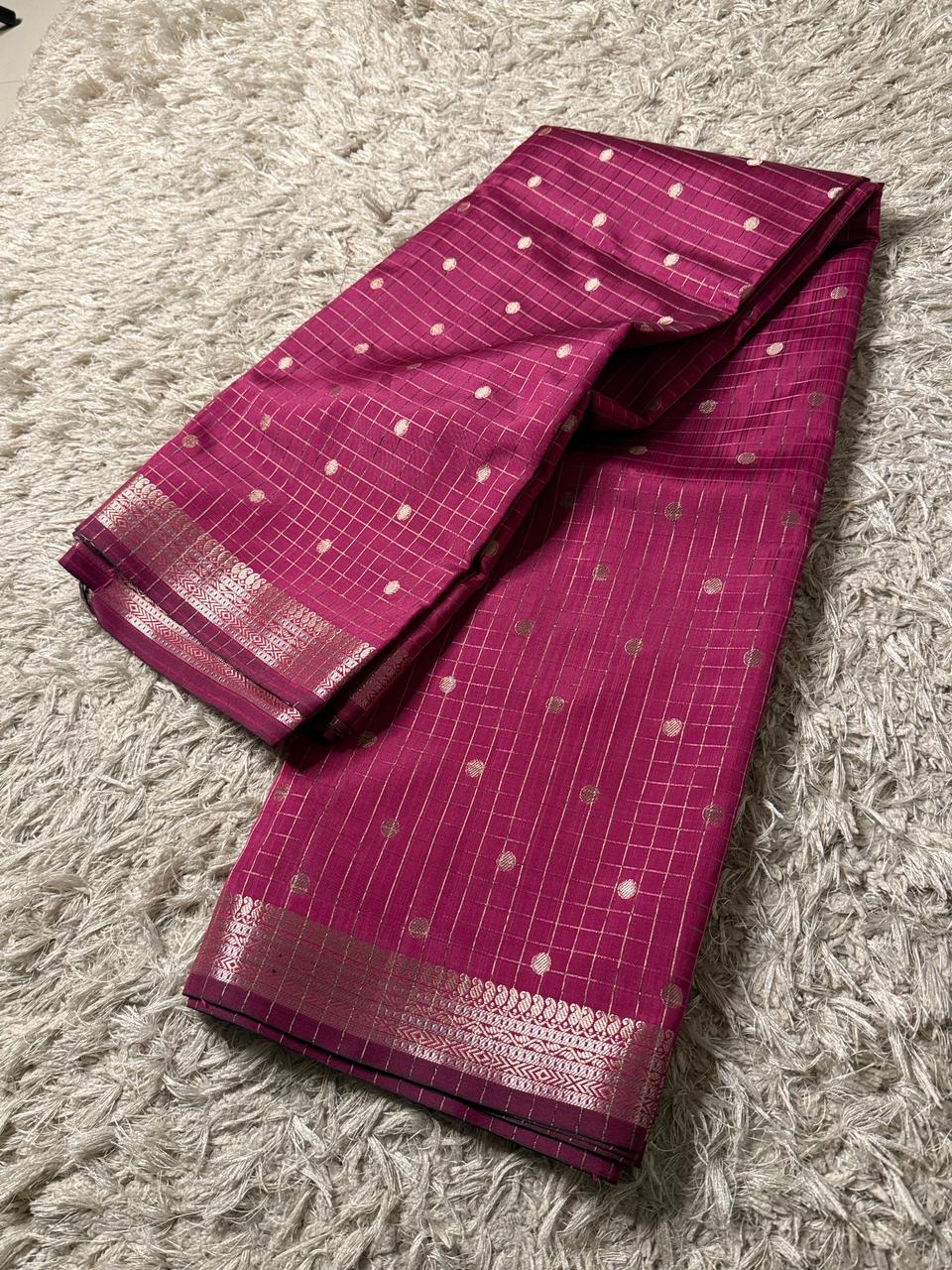 Elegant Blue Banarasi Semi Katan Silk Saree for Weddings