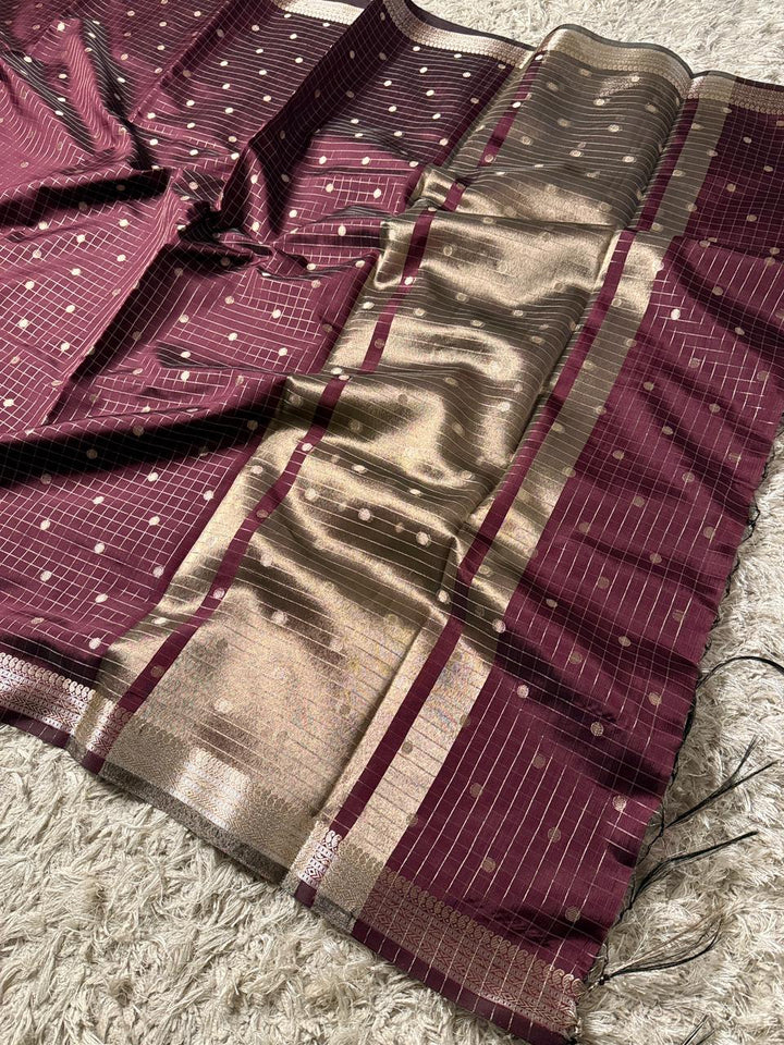 Elegant Blue Banarasi Semi Katan Silk Saree for Weddings