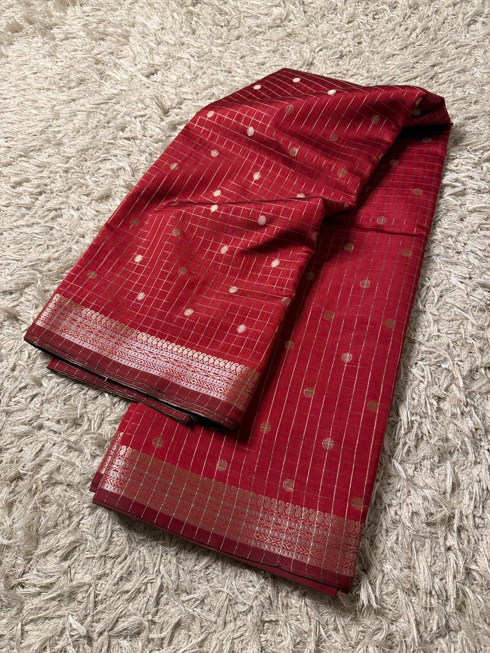 Elegant Blue Banarasi Semi Katan Silk Saree for Weddings