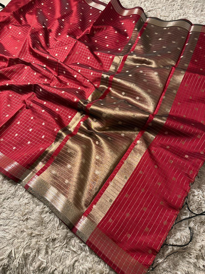 Elegant Blue Banarasi Semi Katan Silk Saree for Weddings