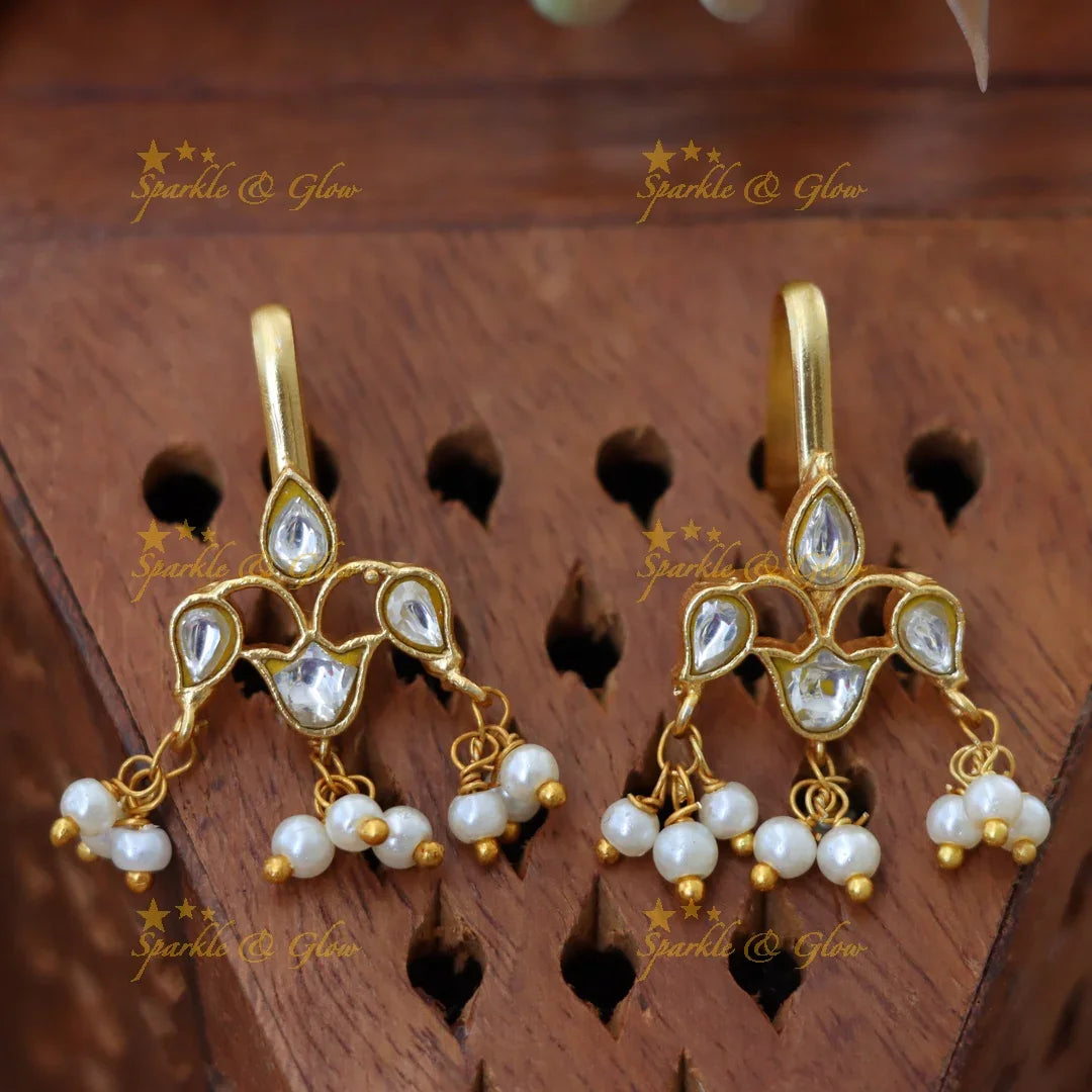 Exquisite Jadau Bugadi Earrings for Festive Glam