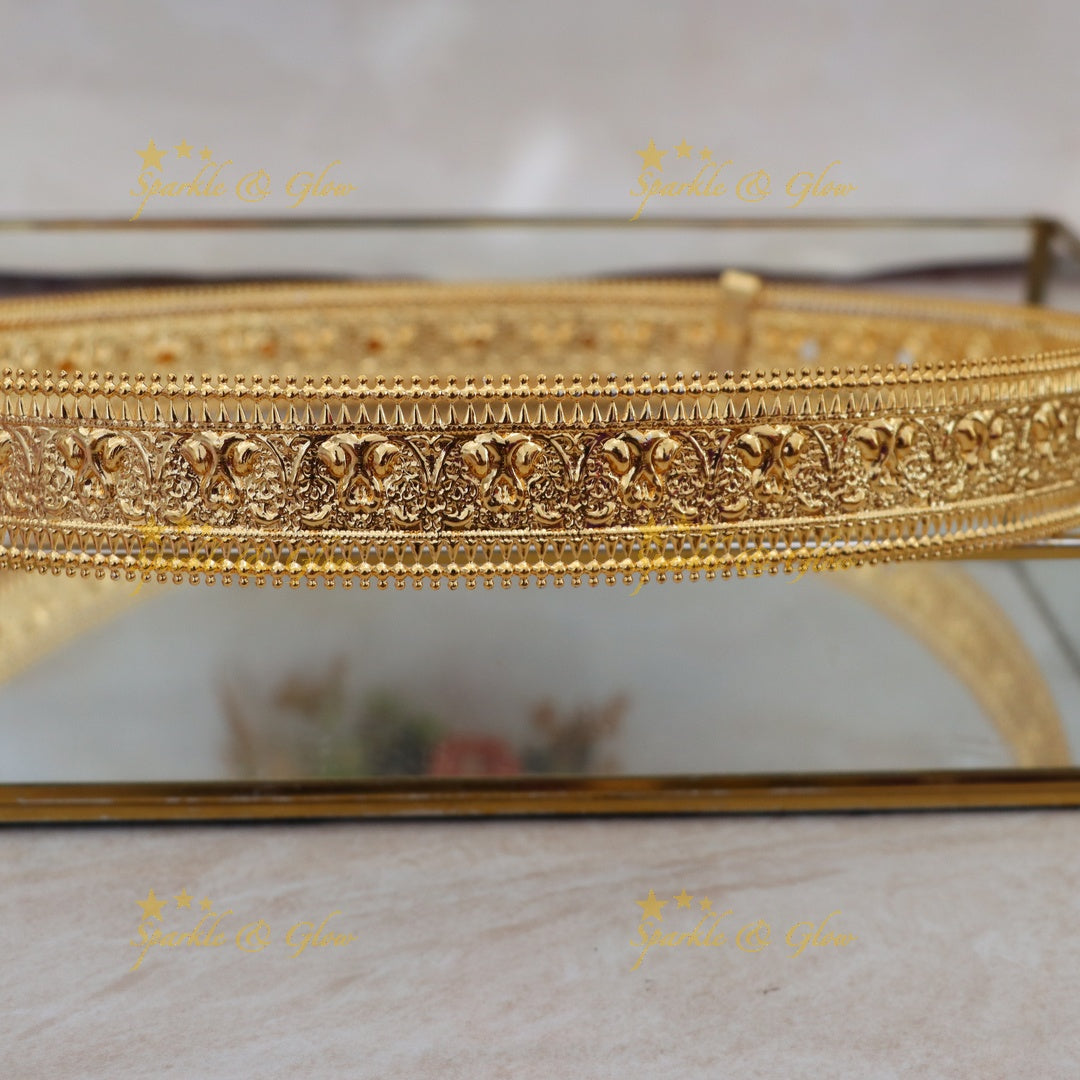 Elegant Gold Hip Belt for Weddings & Festivals