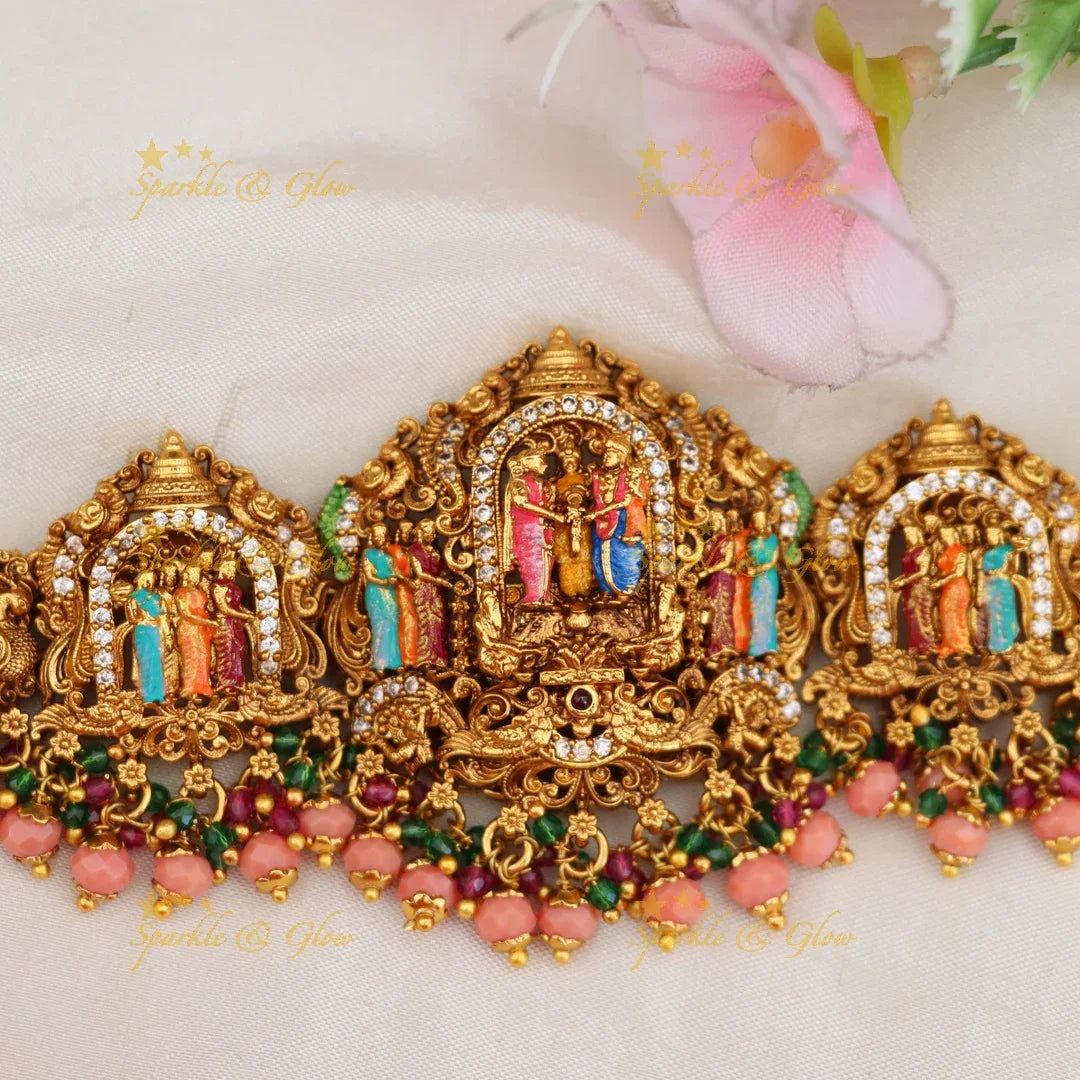 Gold-Plated Temple Vanki - Elevate Your Style