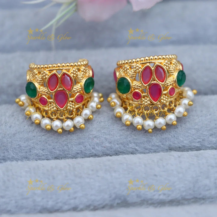 Exquisite Pearl Bugadi Earrings for Every Special Occasion
