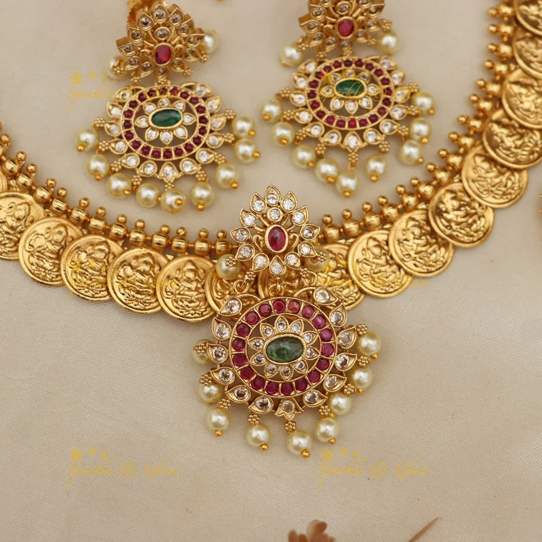Exquisite Festive Coin Necklace for Elegant Weddings