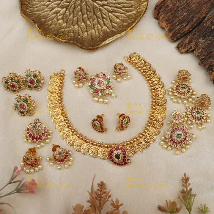 Exquisite Festive Coin Necklace for Elegant Weddings
