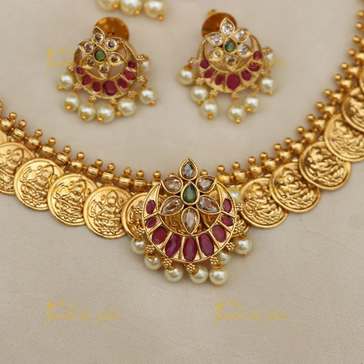 Exquisite Festive Coin Necklace for Elegant Weddings