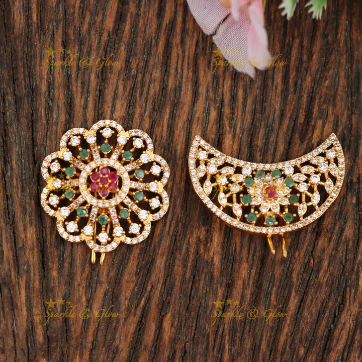 Luxurious Gold Floral Jadabilla Hair Accessory Online