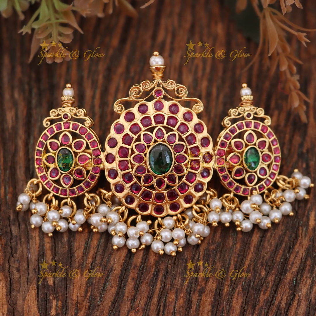 Exquisite Gold Alike Festive Hair Clip - New Arrival