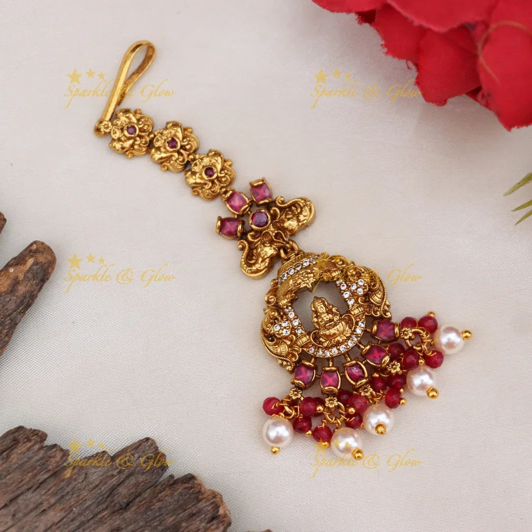 Stunning Gold Maang Tikka for Weddings & Festivals