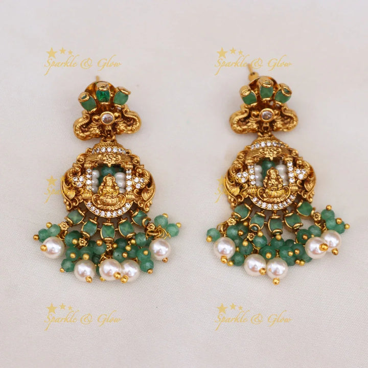 Majestic Gold Temple Necklace for Every Celebration