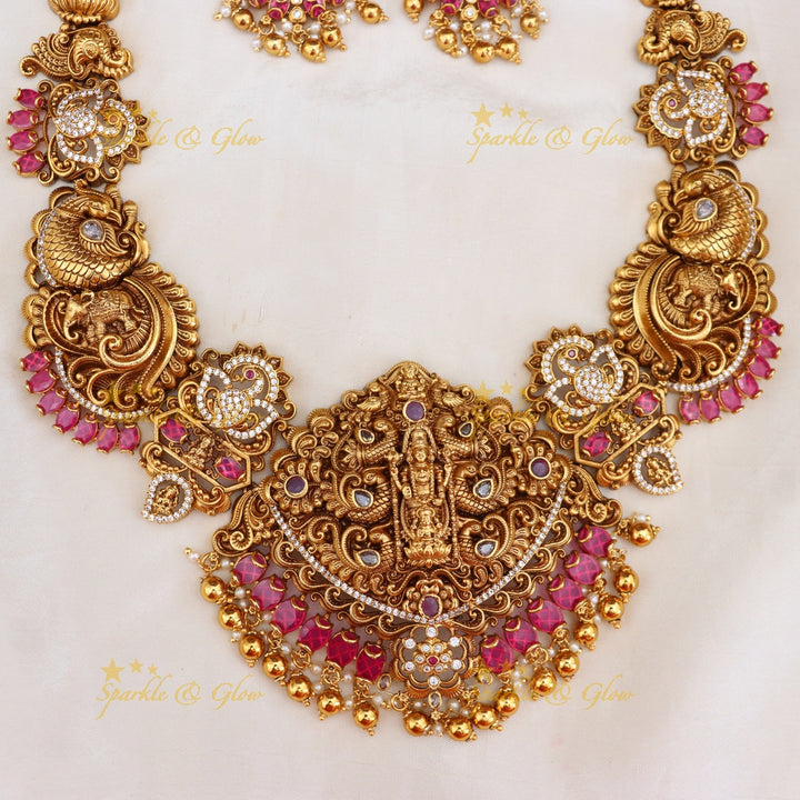 Exquisite Temple Necklace for Bridal & Festive Glamour
