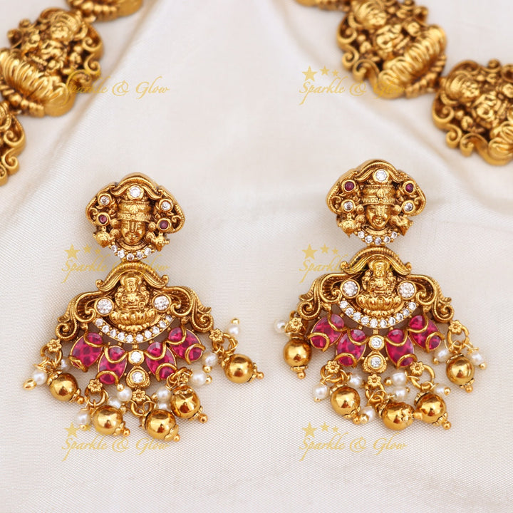 Exquisite Temple Necklace for Bridal & Festive Glamour