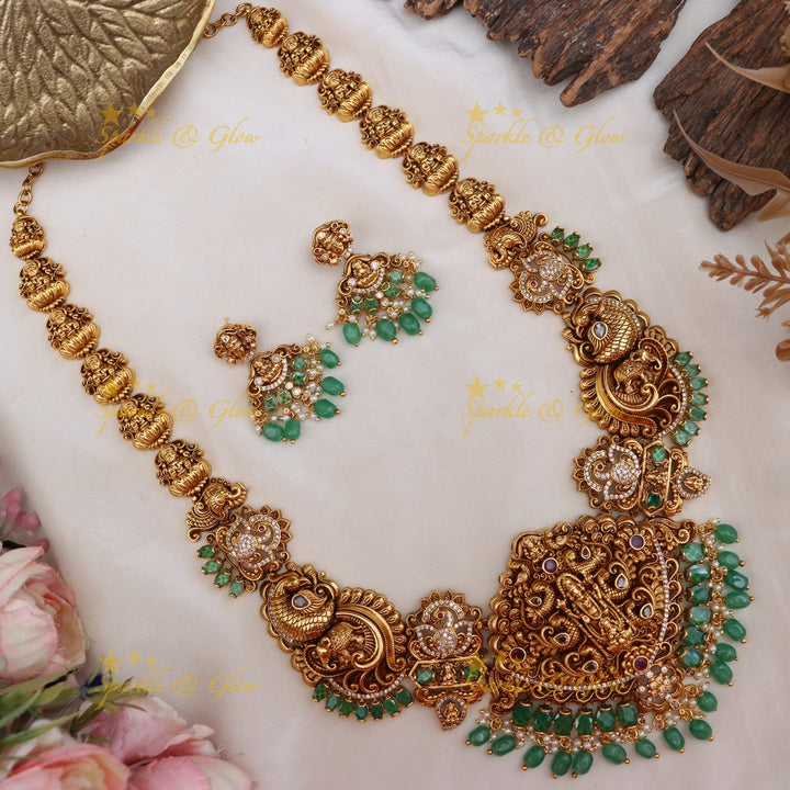 Exquisite Temple Necklace for Bridal & Festive Glamour