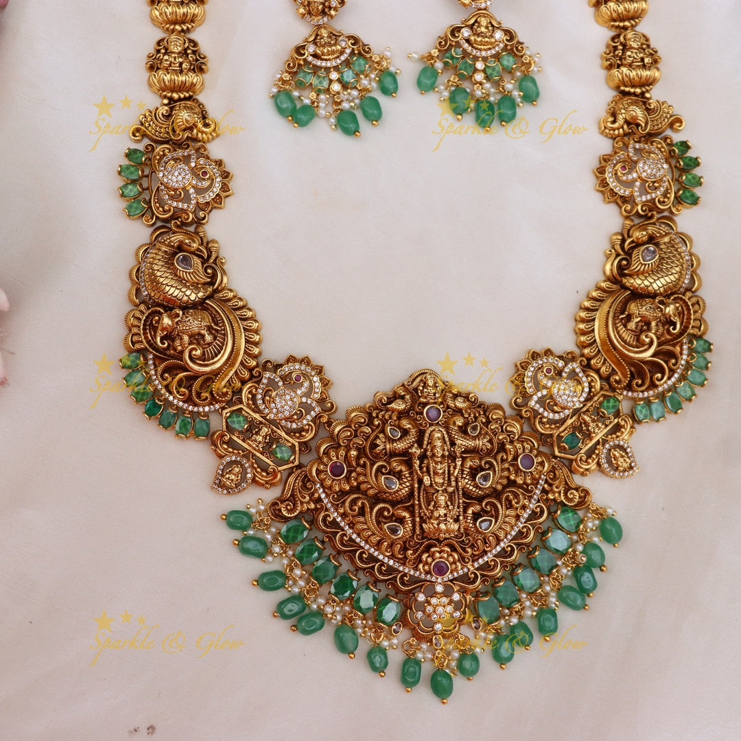 Exquisite Temple Necklace for Bridal & Festive Glamour