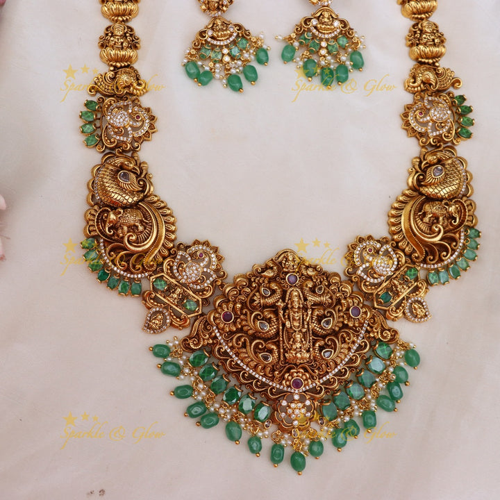 Exquisite Temple Necklace for Bridal & Festive Glamour