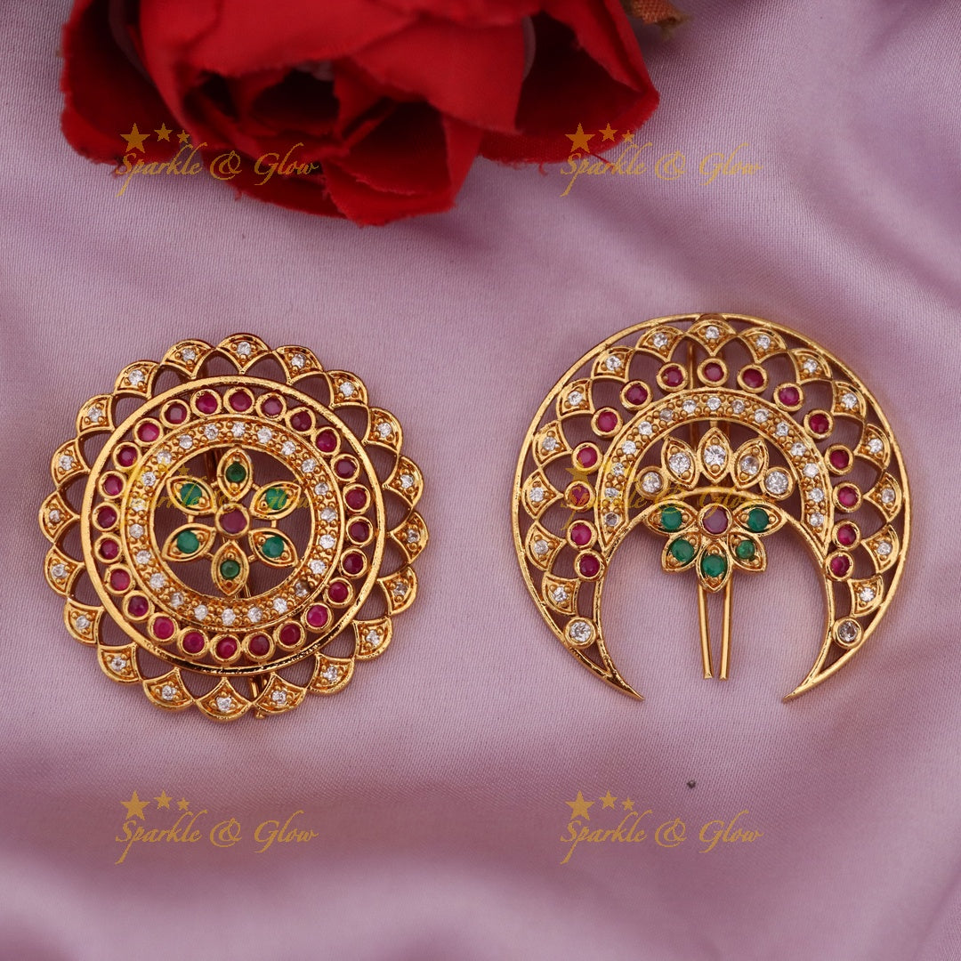 Exquisite Jadabilla Hair Piece for Weddings & Festive Glam