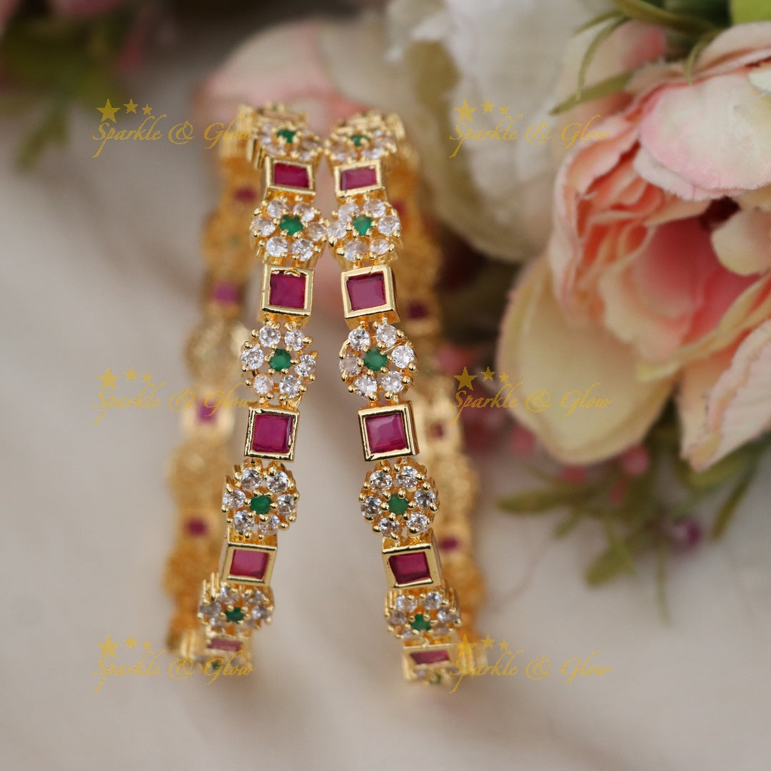 Exquisite Festival Bangles | Gold-Inspired Collection