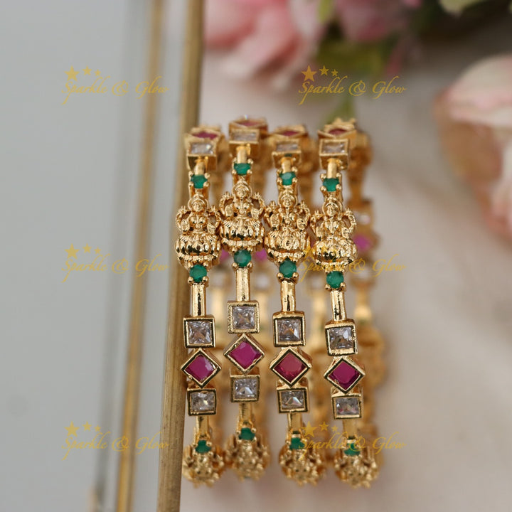 Opulent Gold Bangles for Festive Celebrations