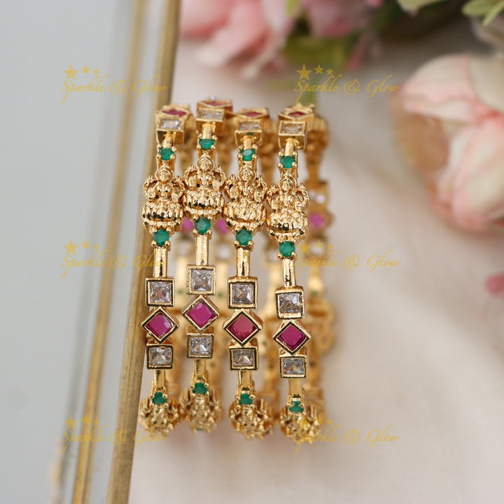 Opulent Gold Bangles for Festive Celebrations
