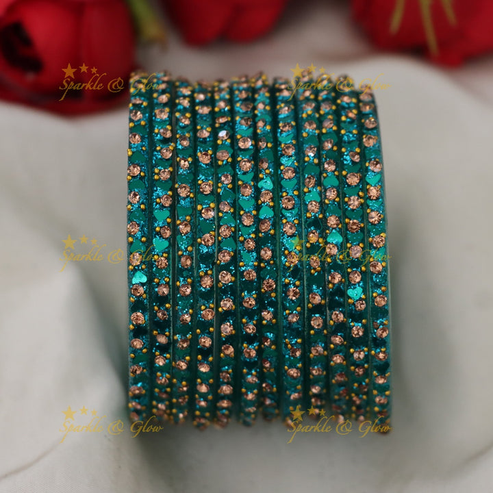 Enchanting Glass Bangles: Festive Jewelry Collection