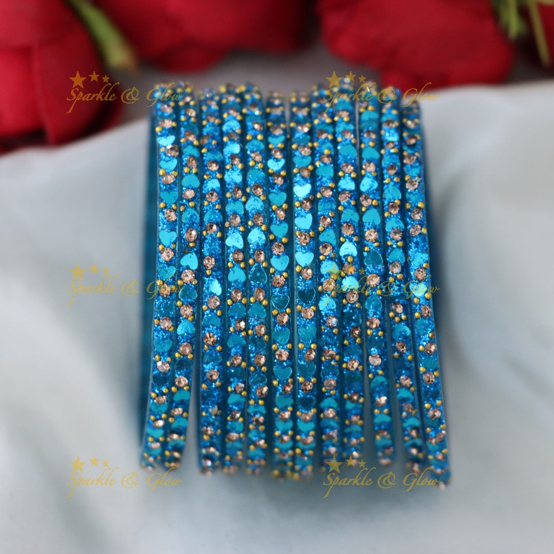 Enchanting Glass Bangles: Festive Jewelry Collection