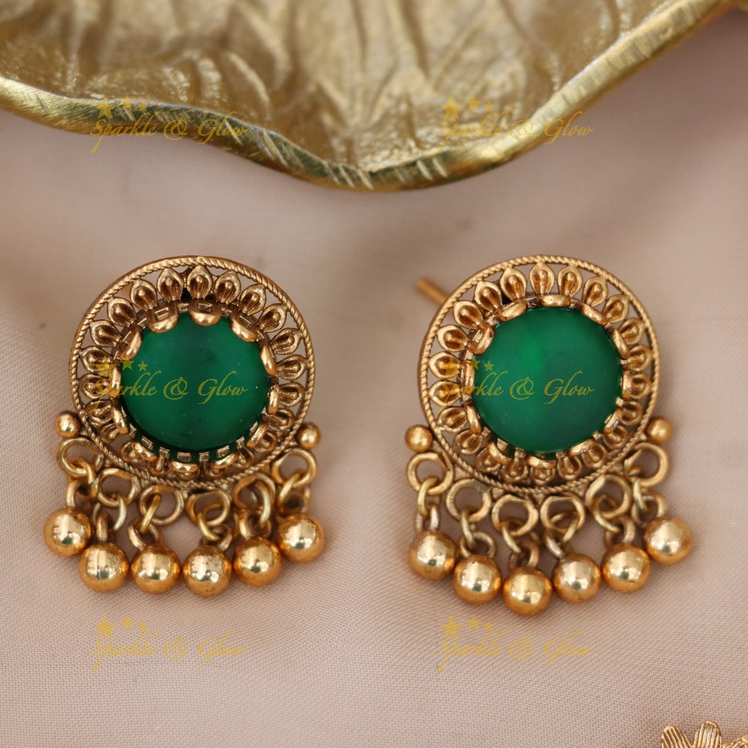 Exquisite High Neck Choker Necklace - Festive Elegance