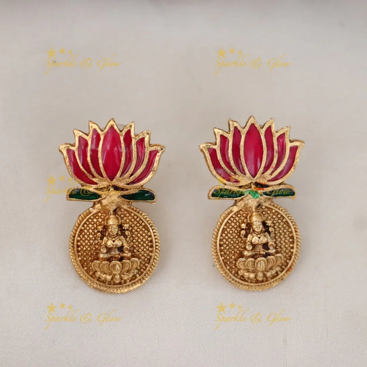 Exquisite Gold Lotus Necklace Set for Special Events