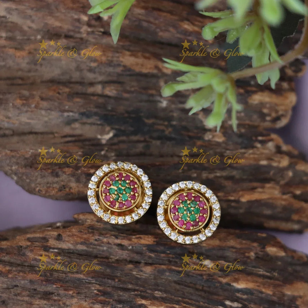 Exquisite Gold Imitation Necklace & Earrings Set