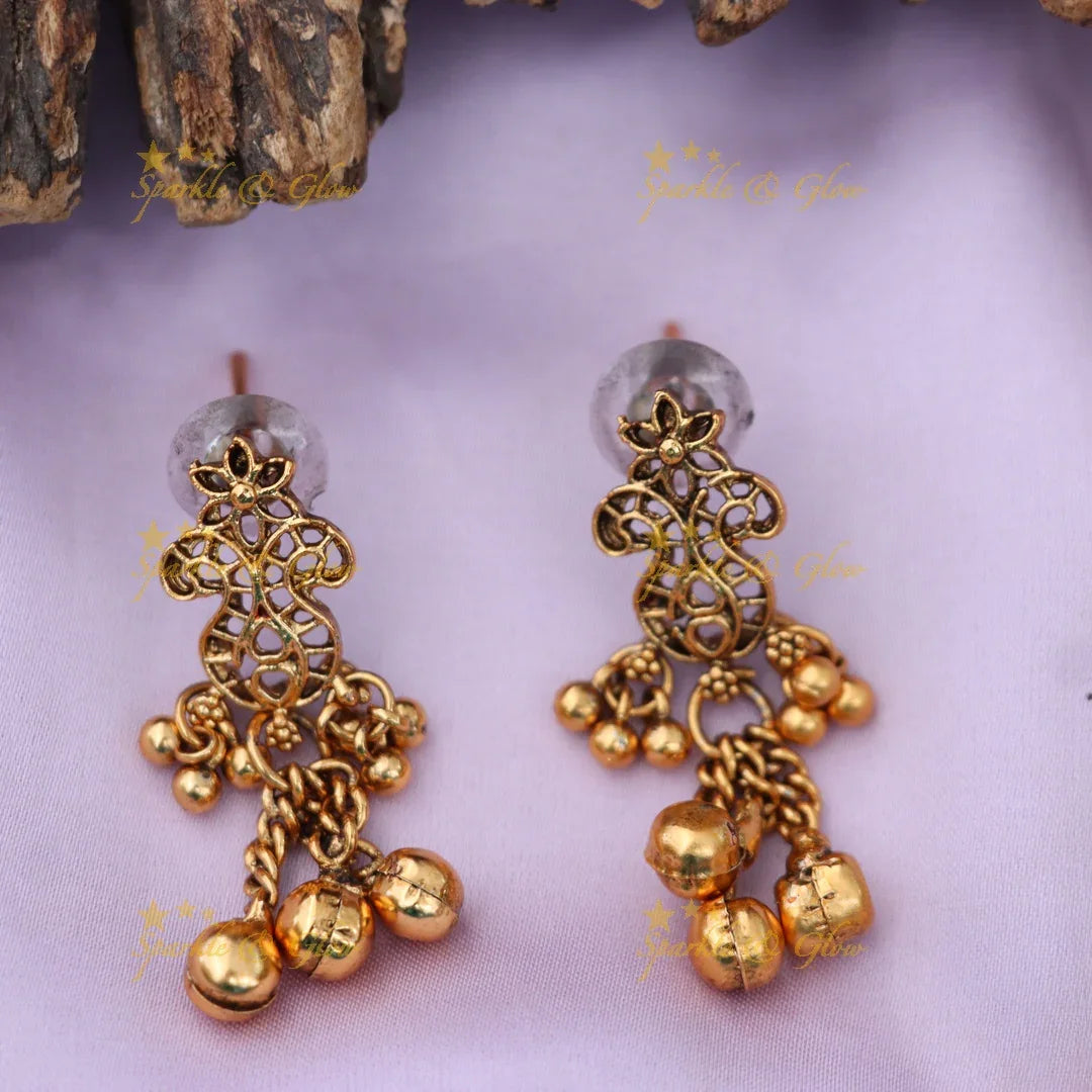 Exquisite Gold Short Necklace for Weddings & Events