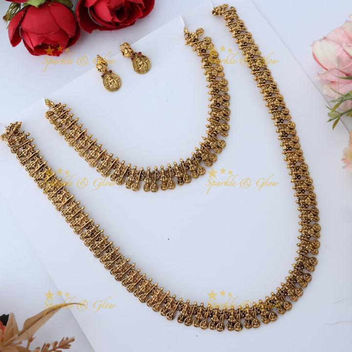 Exquisite Lakshmi Coin Bridal Jewellery Set Online