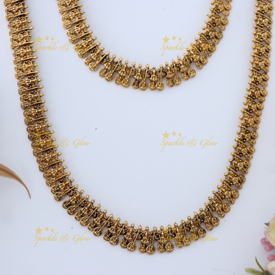 Exquisite Lakshmi Coin Bridal Jewellery Set Online