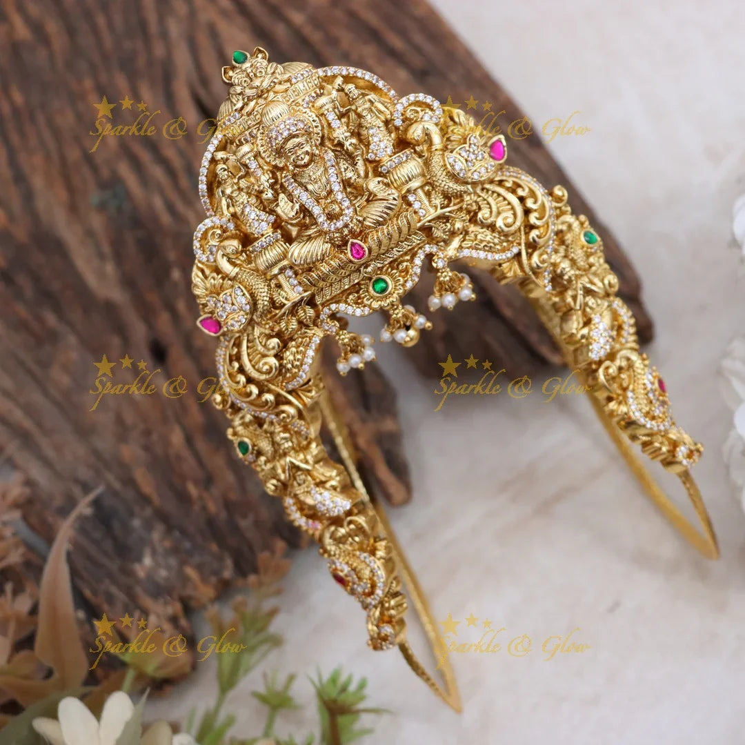 Elegant Lakshmi Peacock Vanki for Weddings